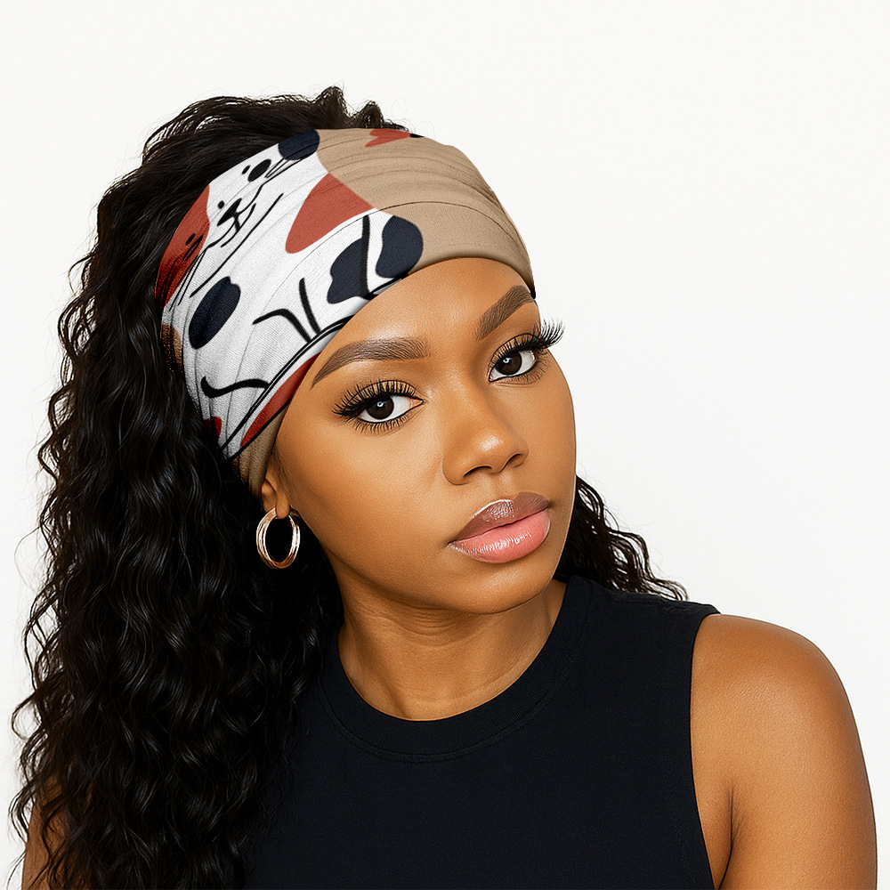 Yoga Fitness Wear - 0517 women's lace headband - modern,