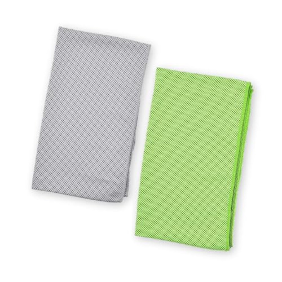 Yoga Fitness Workout - 2 Pack Evaporative Cooling Towel, 12x40