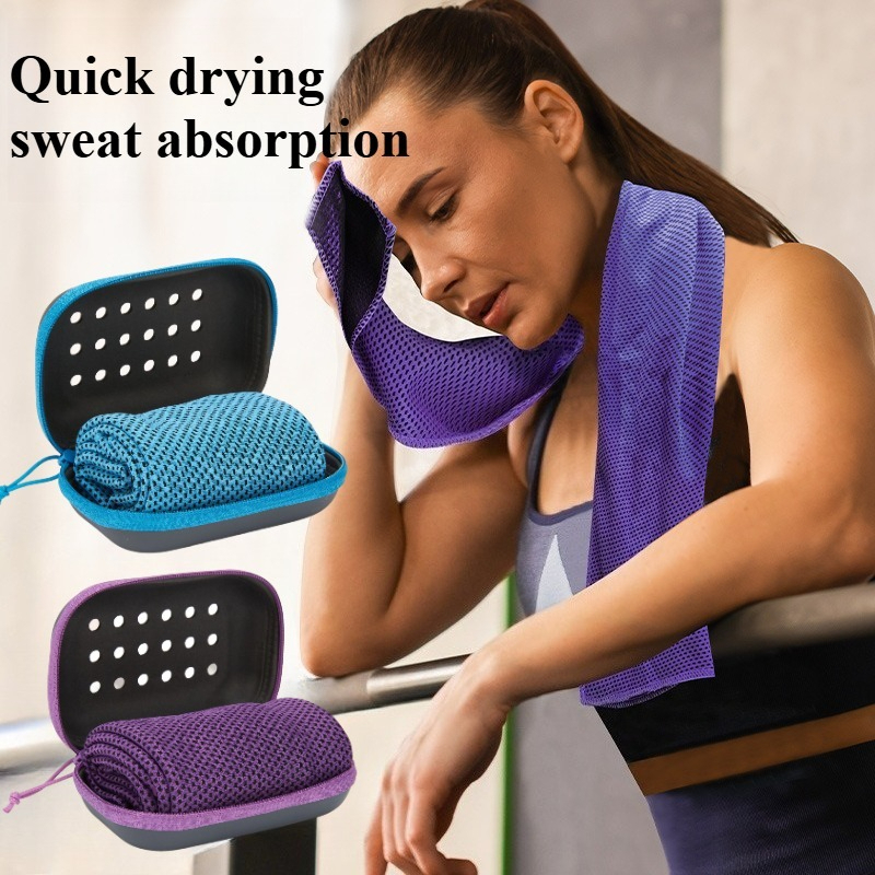 Yoga Fitness Workout - Cooling Sports Towel,Quick Dry Sweat Absorbing