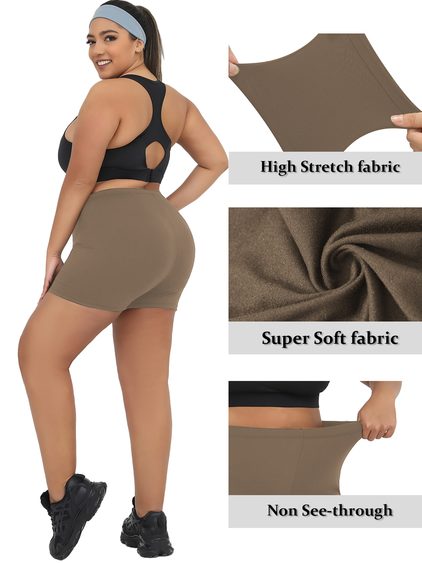 Plus Size Women's High Elastic - Yoga Fitness Leggings recensione e prezzo