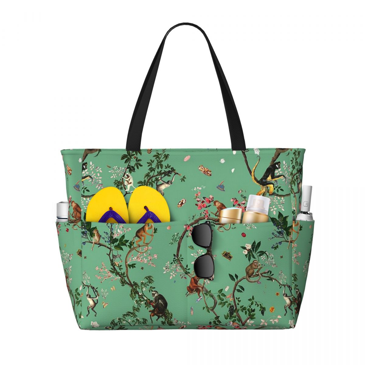 Monkey World Green Beach Tote  - Yoga Fitness World recensione e prezzo