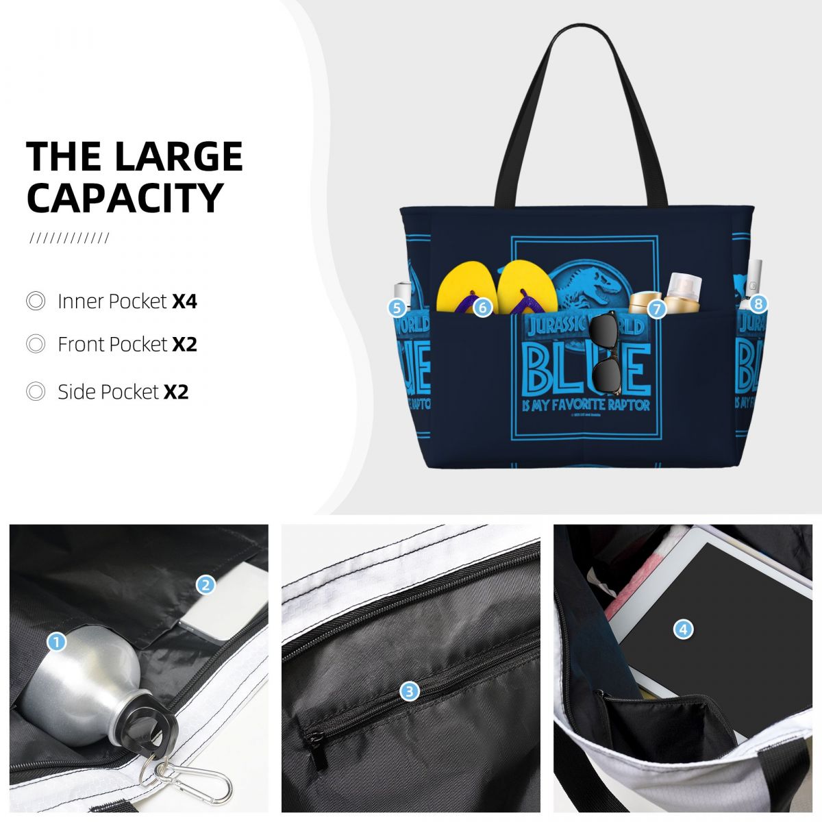 Jurassic World - Blue Is My Fa - Yoga Fitness World recensione e prezzo