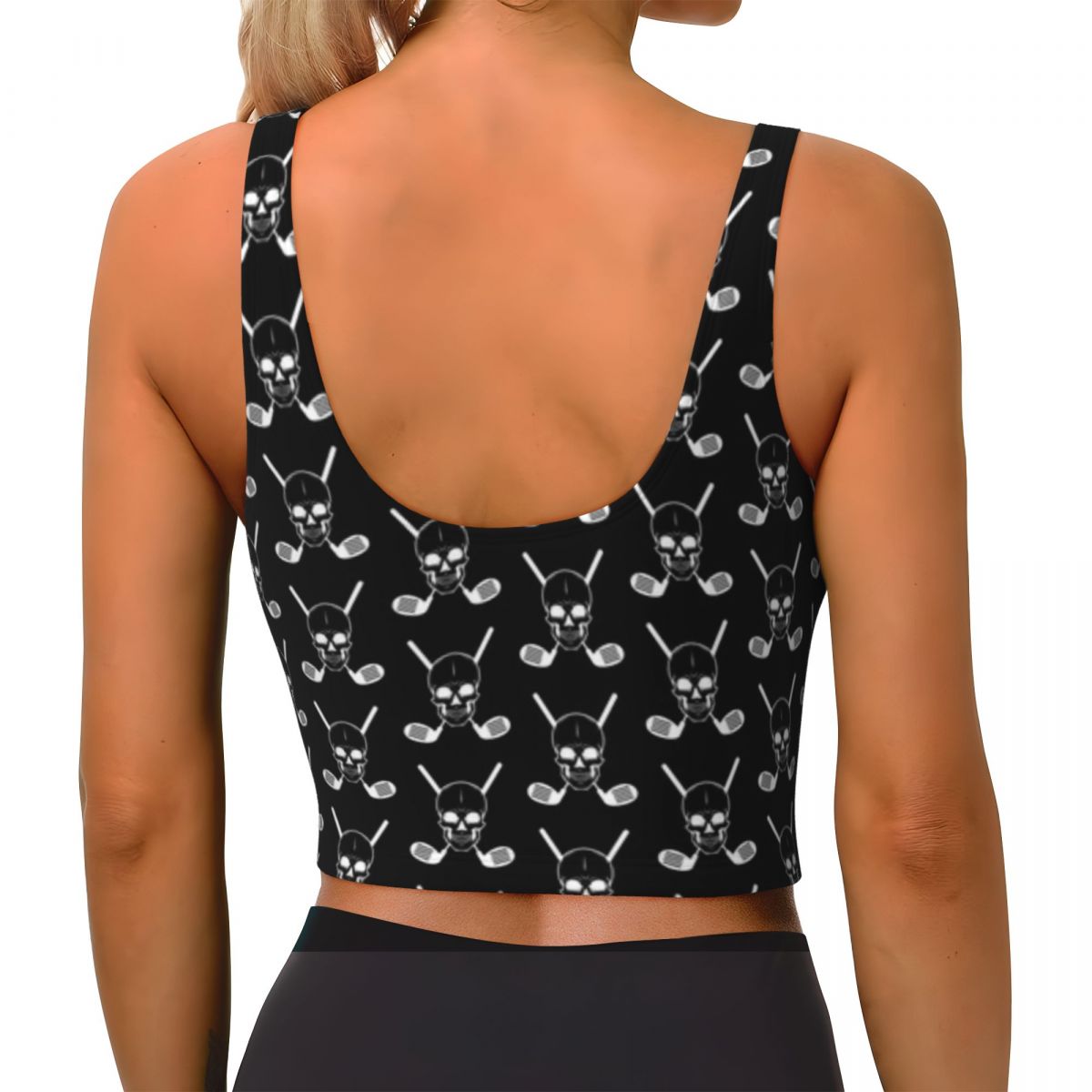 Padded Yoga Top Golf Clubs Wit - Yoga Fitness Club recensione e prezzo