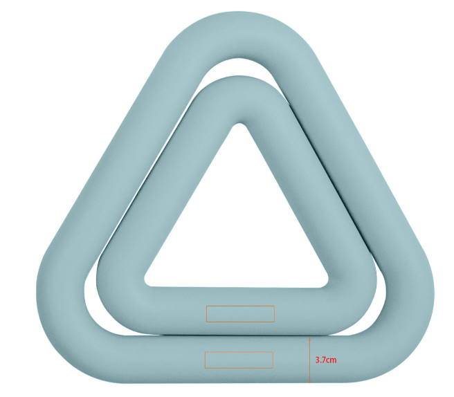 Triangle Iron Ring Yoga Weight - Yoga Fitness Training recensione e prezzo