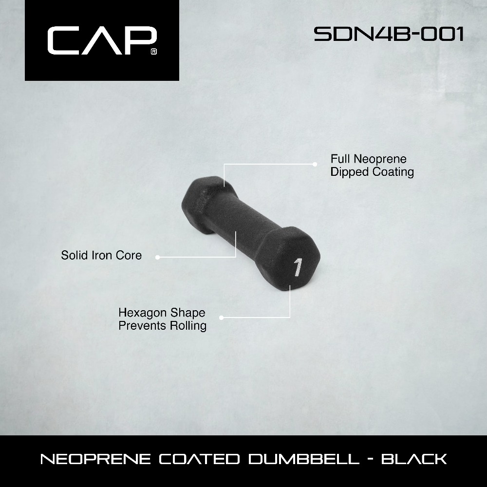 1lb Black Neoprene Dumbbell Pa - Yoga Fitness Workout recensione e prezzo