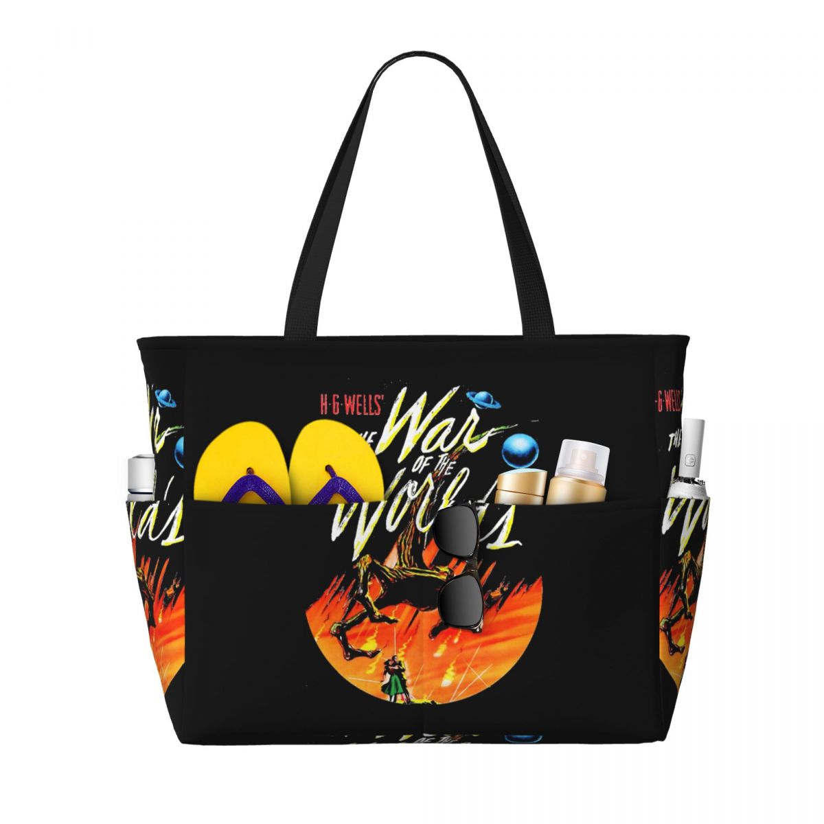 War Of The Worlds Beach Tote B - Yoga Fitness World recensione e prezzo