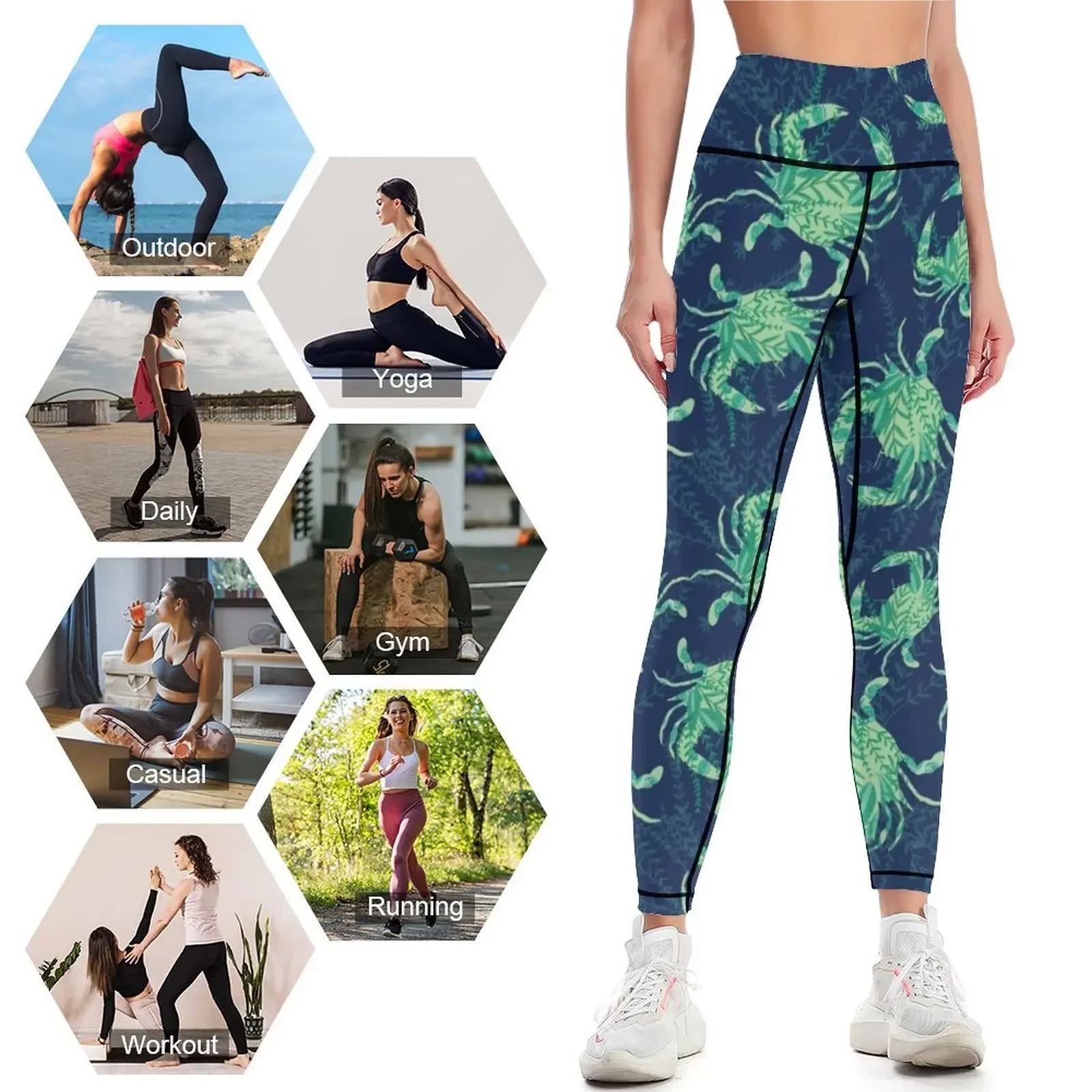 Crabby World Leggings legging  - Yoga Fitness World recensione e prezzo