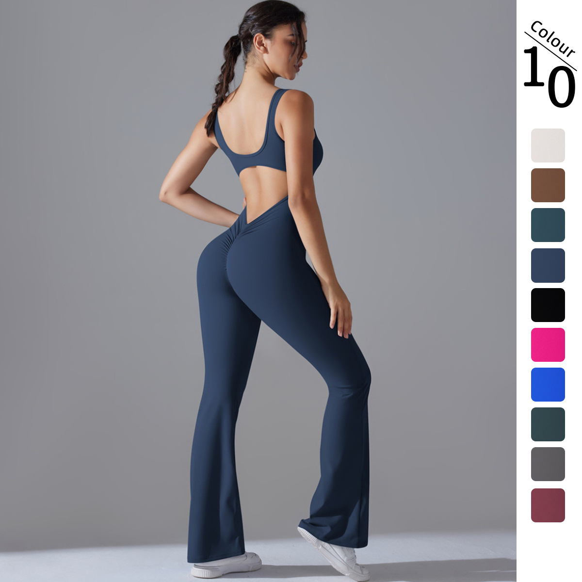 Sexy Back V Jumpsuit Gym Set W - Yoga Fitness Stretching recensione e prezzo