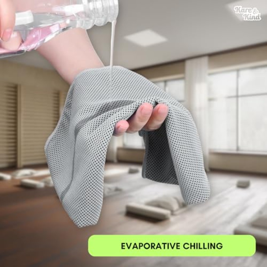 2 Pack Evaporative Cooling Tow - Yoga Fitness Workout recensione e prezzo