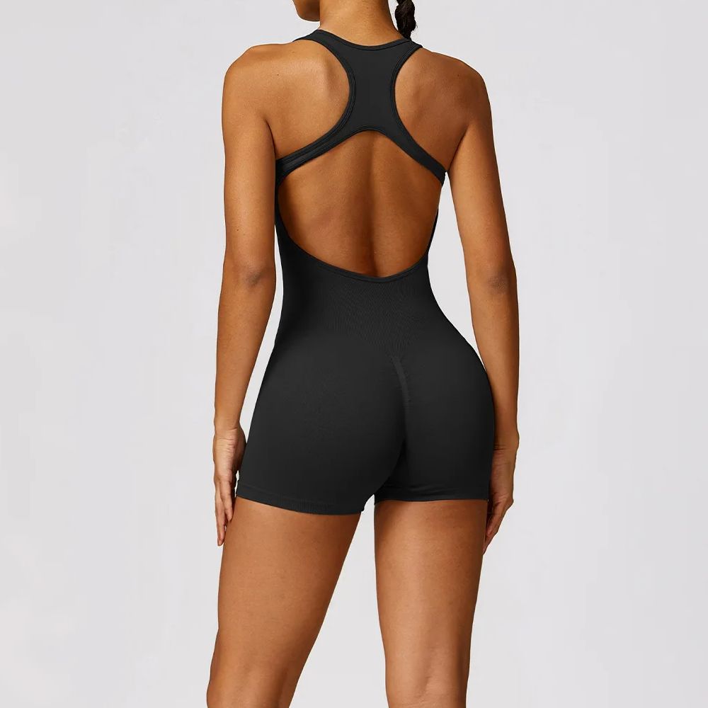 Sexy Back Jumpsuit Gym Set Wom - Yoga Fitness Stretching recensione e prezzo