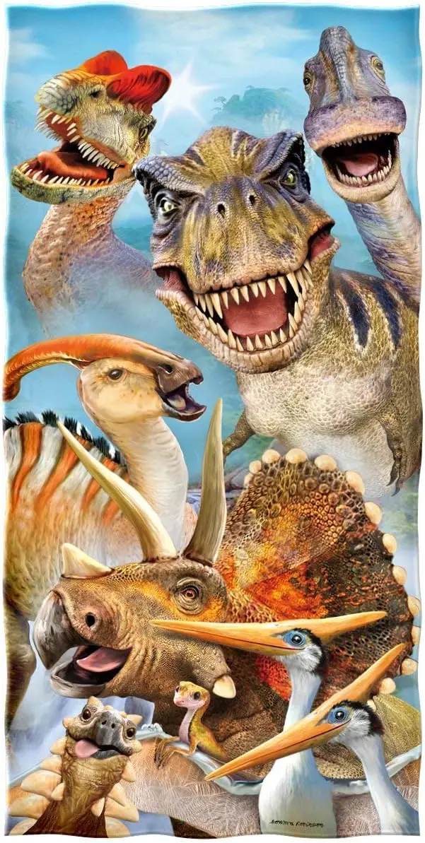 Dinosaur World Quick Drying To - Yoga Fitness World recensione e prezzo