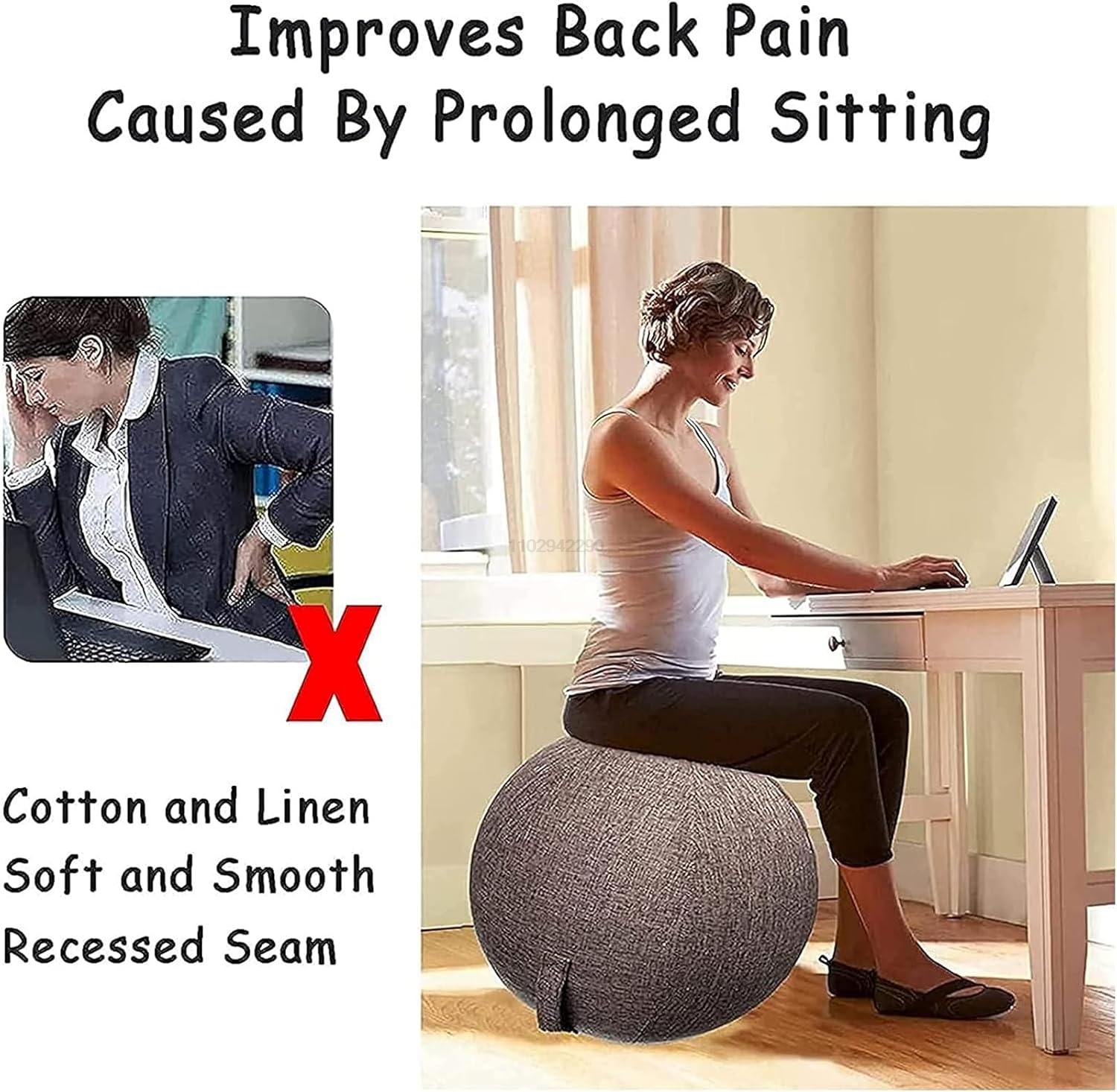 55/65/75cm Yoga Ball Protectiv - Bosu Ball Balance recensione e prezzo