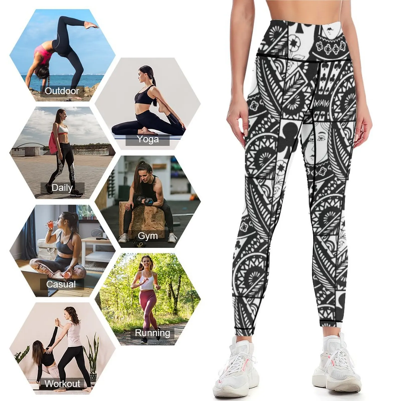 QUEEN OF CLUBS Leggings exerci - Yoga Fitness Club recensione e prezzo