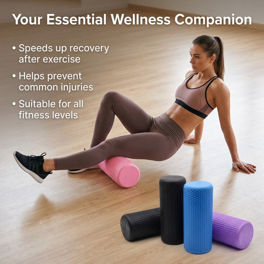 30/45CM Yoga Foam Roller High- - Yoga Fitness World recensione e prezzo