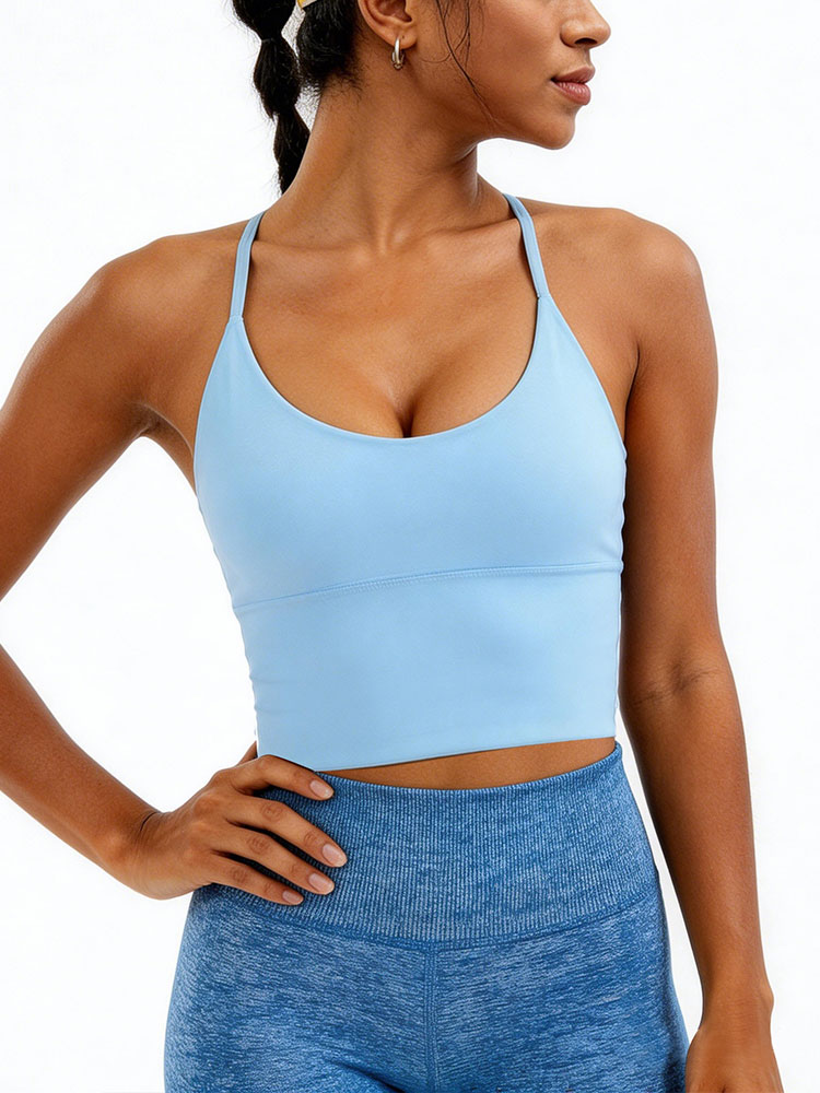 Solid Color Women’s Sports Bra - Yoga Y Fitness recensione e prezzo
