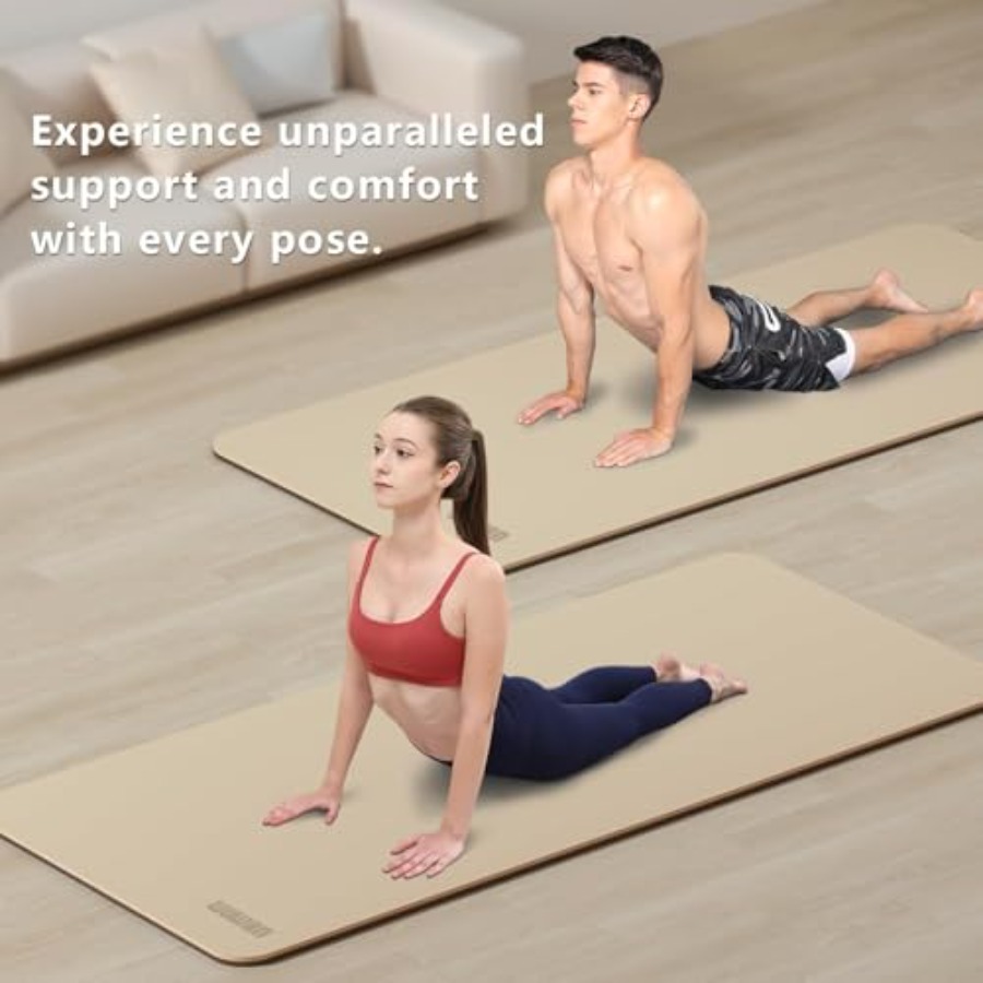 Wide Yoga Mat-80cm Non Slip Ex - Yoga Fitness Resiliation recensione e prezzo