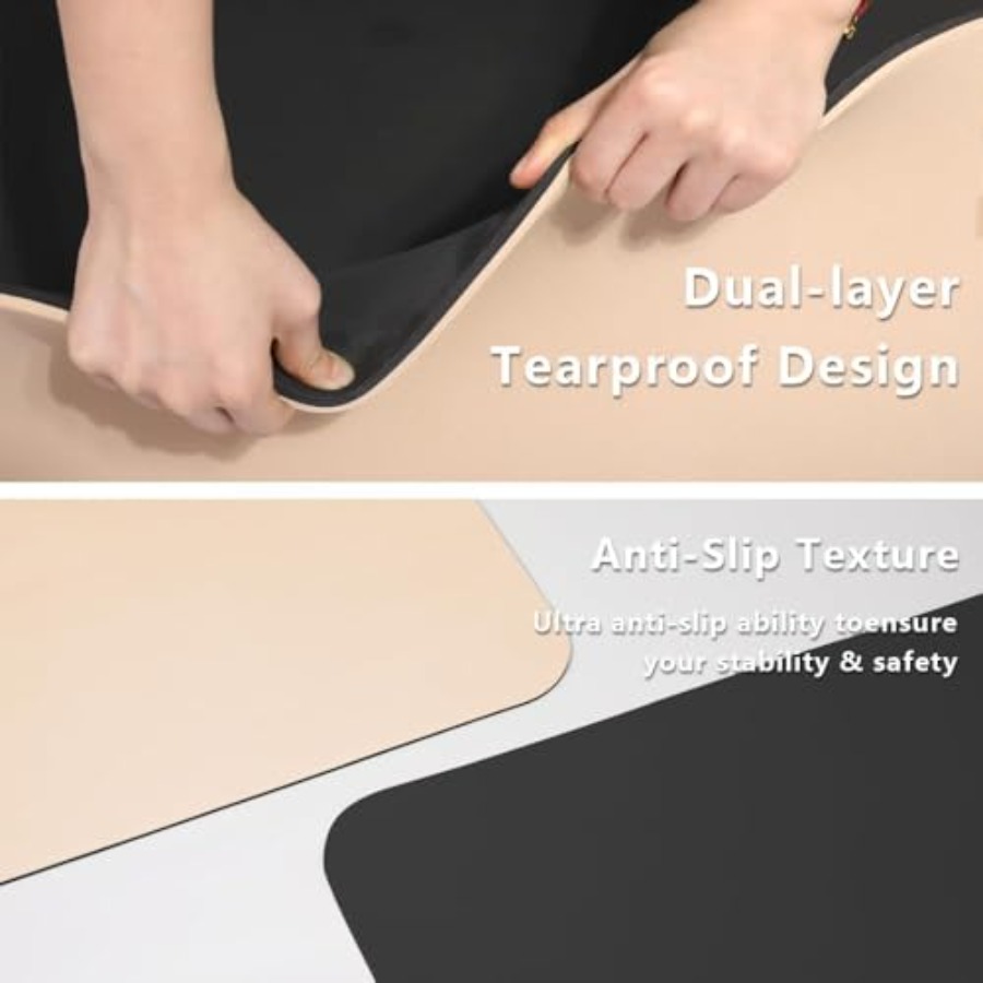 Wide Yoga Mat-80cm Non Slip Ex - Yoga Fitness Resiliation recensione e prezzo
