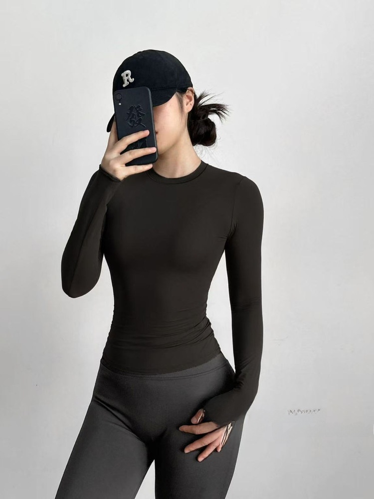 Slim Fit Long Sleeve Yoga Fitn - Yoga Fitness Wear recensione e prezzo