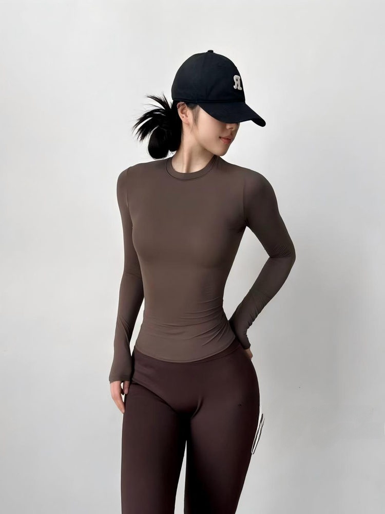 Slim Fit Long Sleeve Yoga Fitn - Yoga Fitness Wear recensione e prezzo